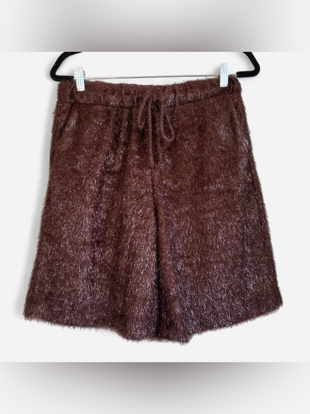 Maeve Brown Tinsel Bermuda Shorts